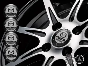 Mazda Aufkleber Dome Edition Harz Emblem Labels